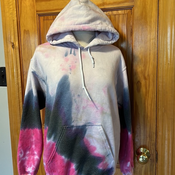 Tye dye hooded sweatshirt - Picture 6 of 8
